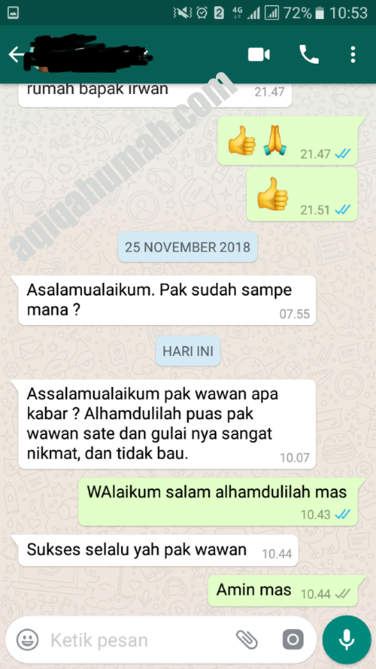 Testimoni Aqiqah UmmahAqiqah Ummah